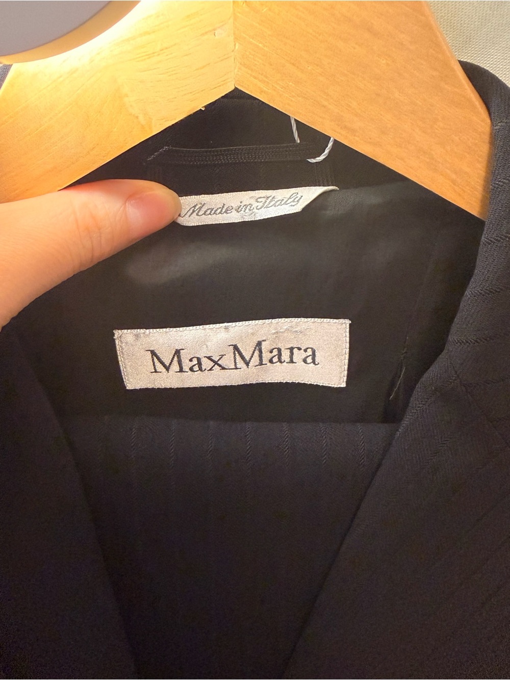 MaxMara Black Tailored Blazer